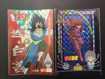 Amazon.co.jp: 幽遊白書 アマダ PPカード 飛影 ひえい 蔵馬